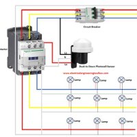 Contactor Wiring Diagram Single Phase Lighting System
