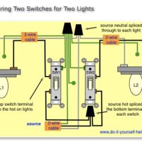Wiring Diagram For 2 Switch Light